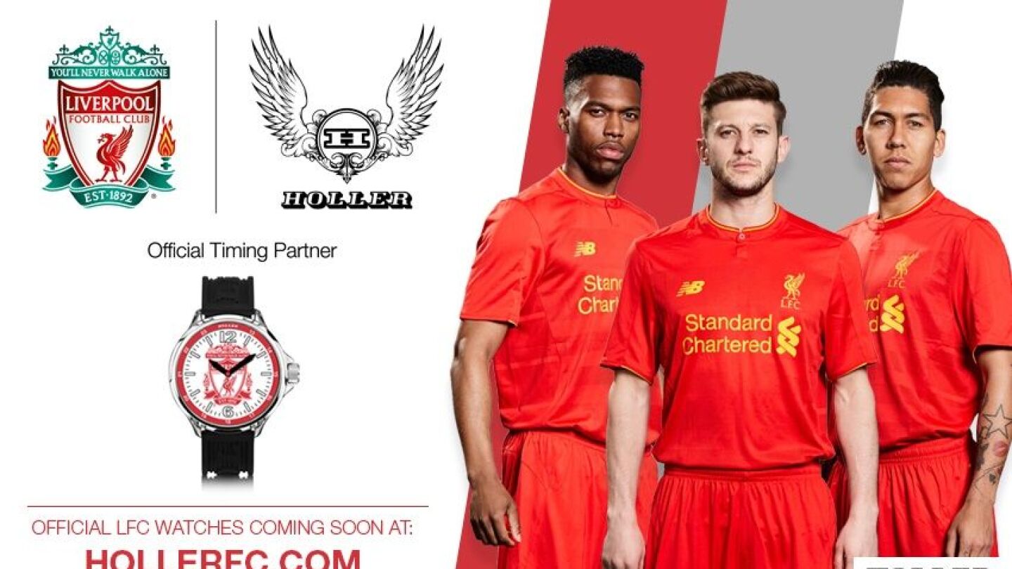 Holler, nuevo patrocinador del Liverpool.