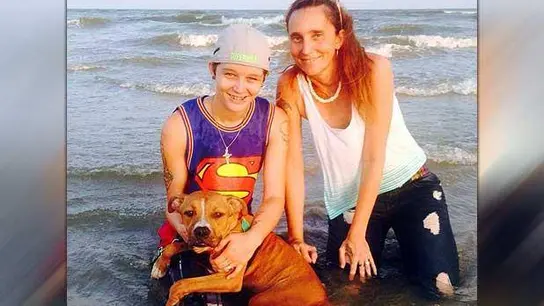 Patricia Ann Spann y su hija Misty Velvet Dawn. Patricia Ann Spann y su hija Misty Velvet Dawn.