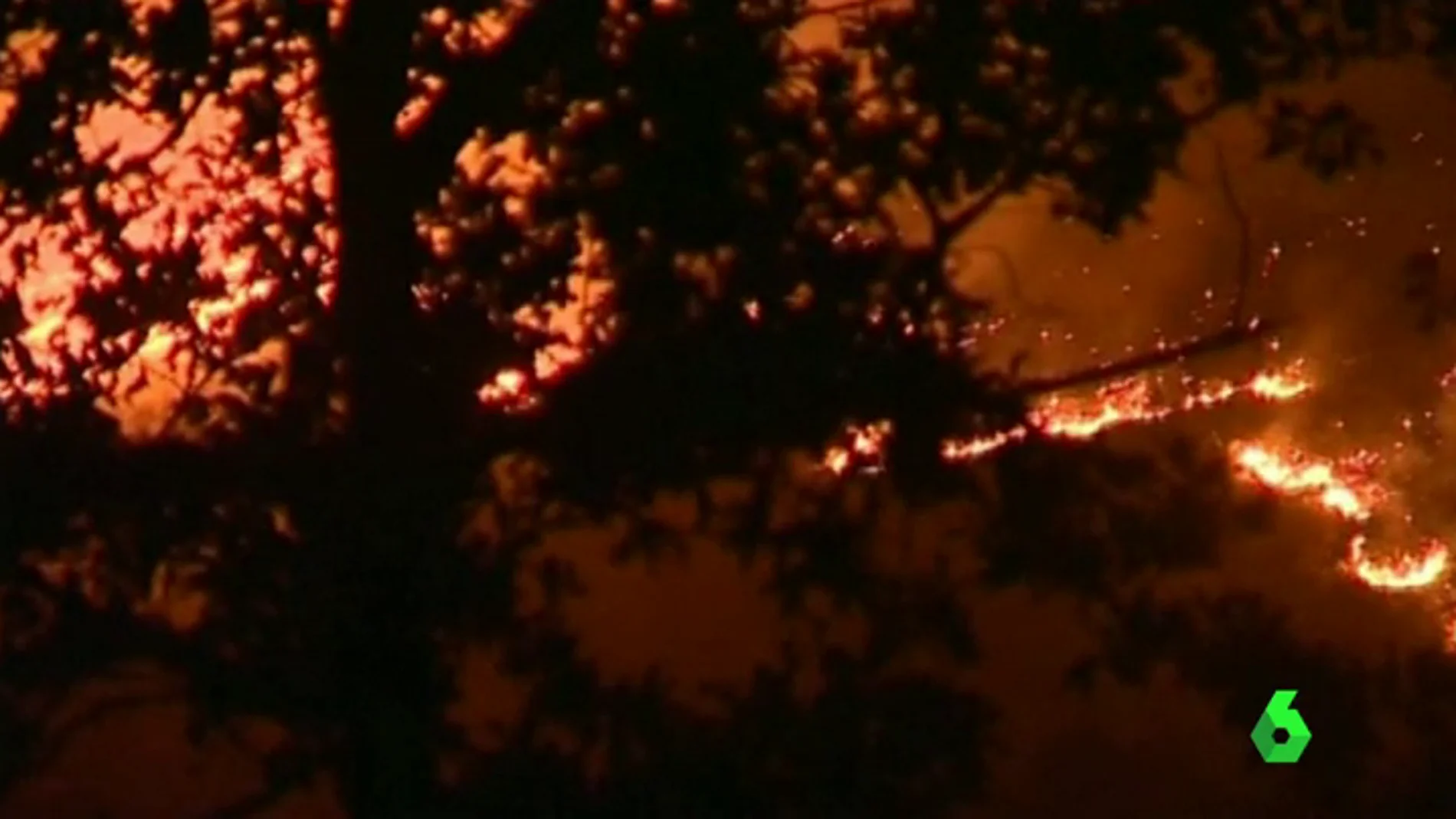Incendios en Portugal.