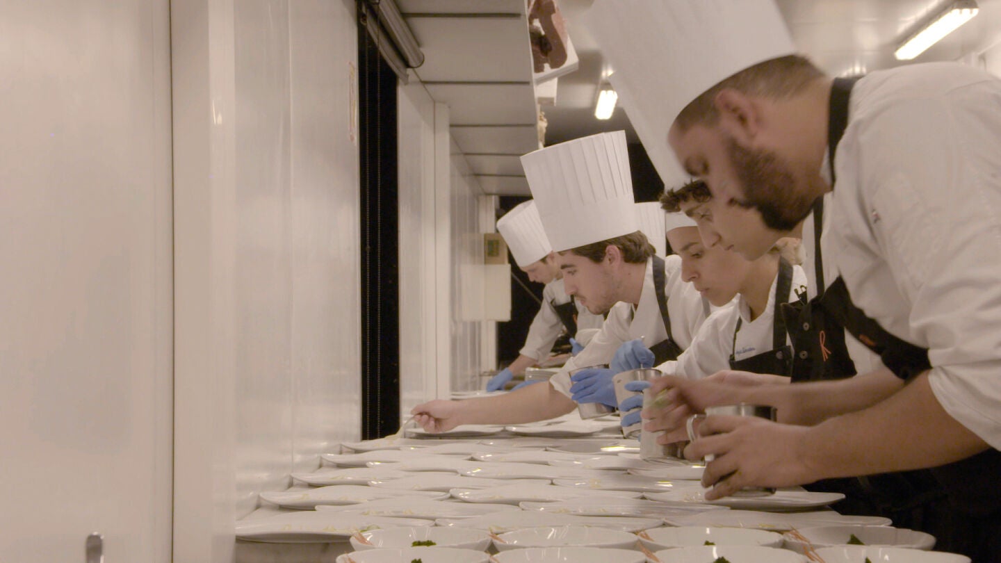 Dentro de El Celler de Can Roca