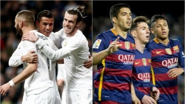 BBC vs MSN: los dos tridentes ofensivos de Madrid y Barça