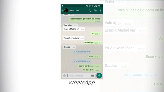 Mensaje de Diana Quer Mensaje de Diana Quer