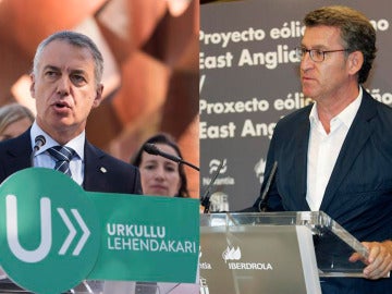 Íñigo Urkullu y Alberto Núñez Feijóo Íñigo Urkullu y Alberto Núñez Feijóo