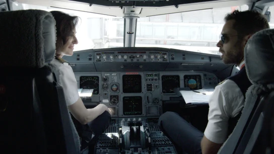 Avión de Iberia en Dentro de Avión de Iberia en Dentro de