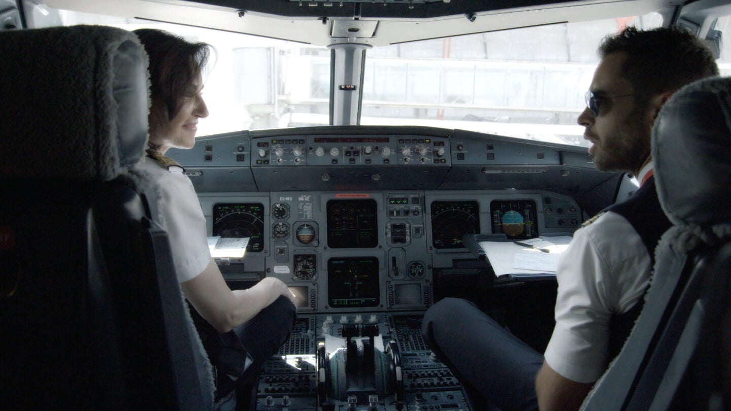 Avi&oacute;n de Iberia en Dentro de
