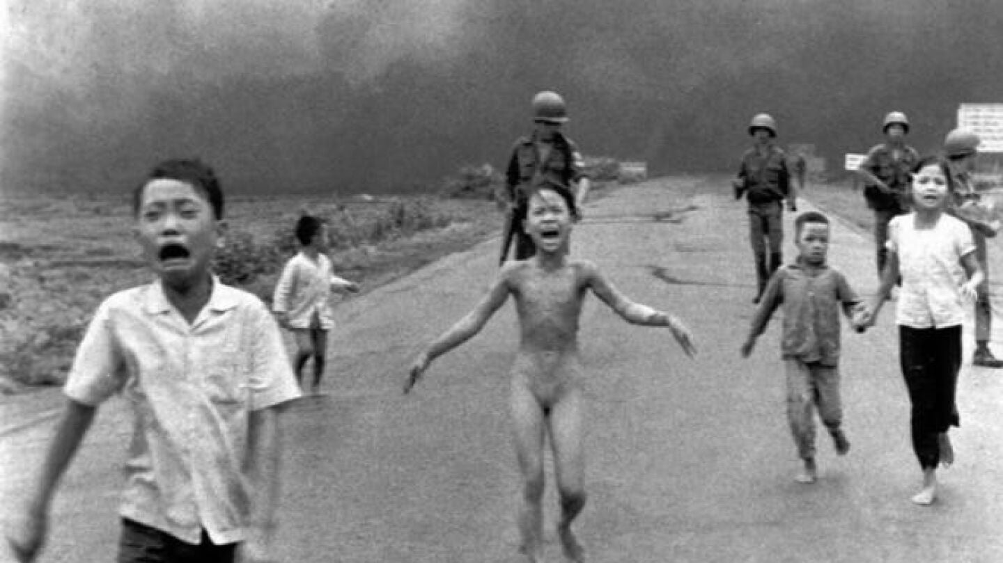La ni&ntilde;a del napalm