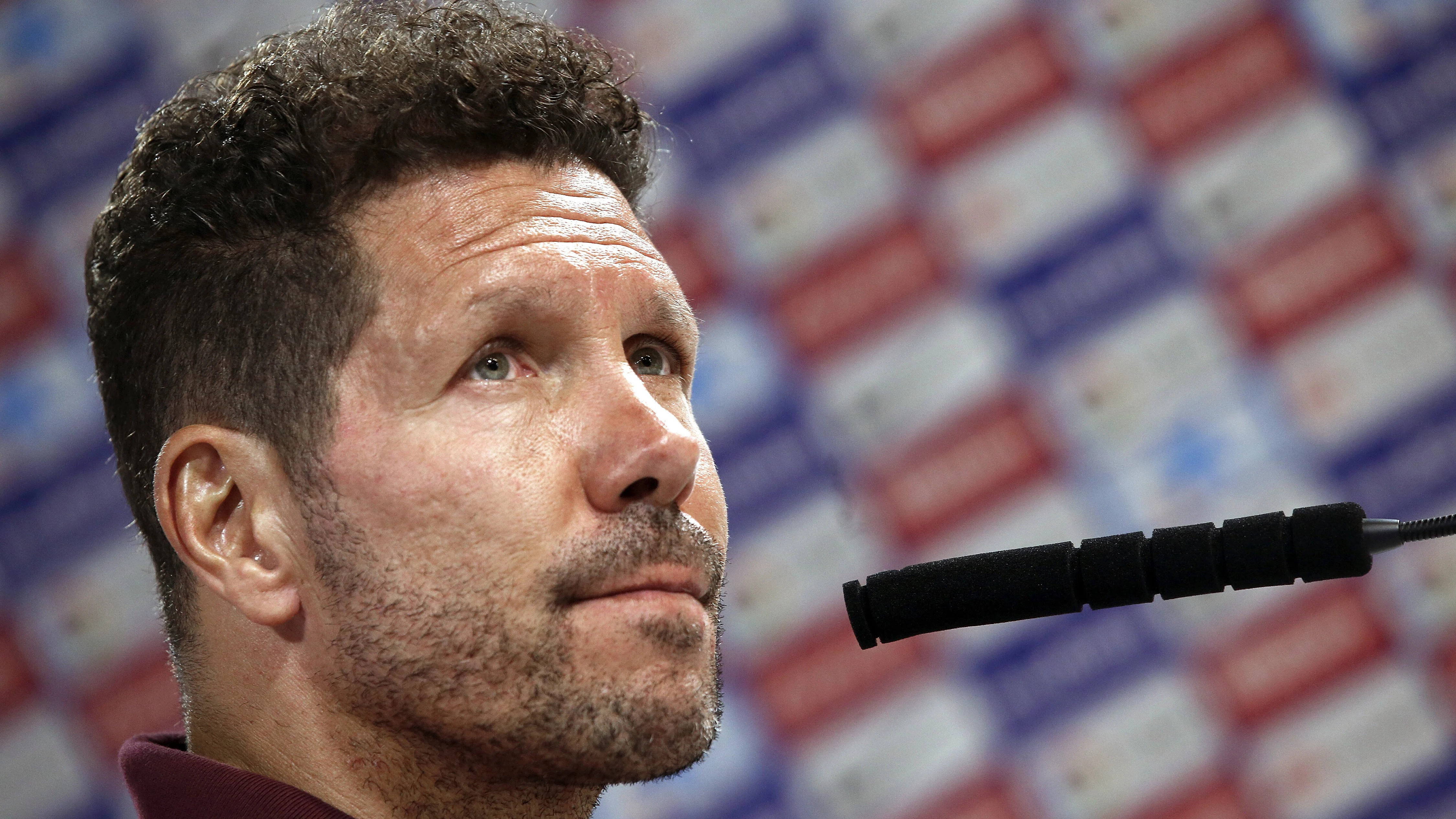 Diego Simeone en rueda de prensa