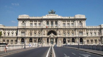 Fachada del Tribunal Supremo de Italia