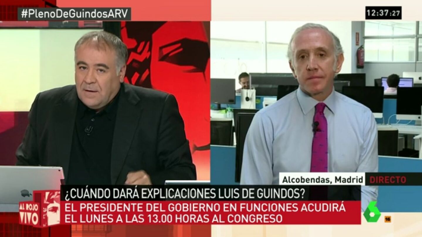 Eduardo Inda: "Jim&eacute;nez laTorre, como secretario de Estado, adjudic&oacute; a dedo diez millones a su antigua empresa"