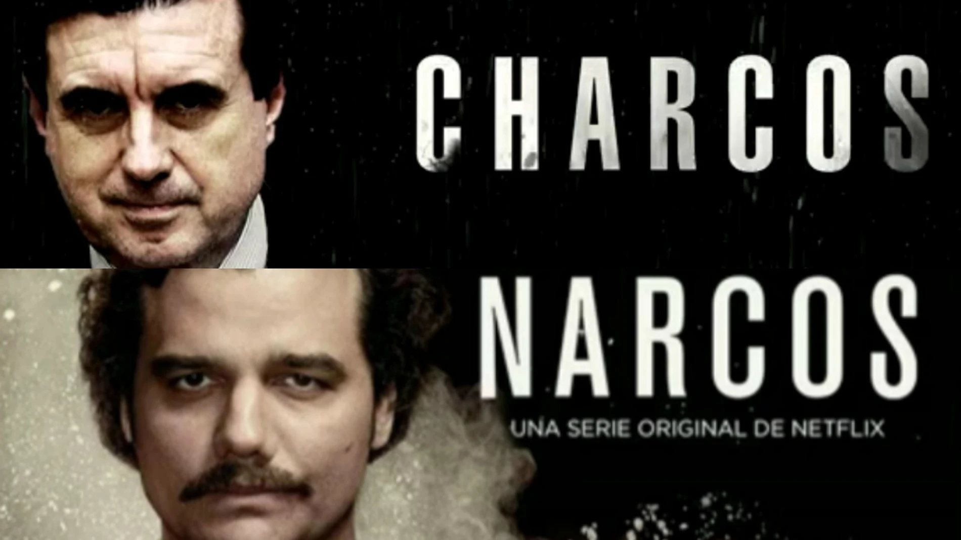 Montaje Narcos vs. Charcos