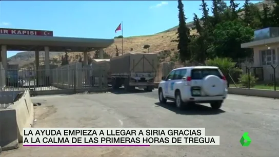Frame 8.011844 de: La ayuda humanitaria empieza a llegar a Siria gracias a la calma de la tregua Frame 8.011844 de: La ayuda humanitaria empieza a llegar a Siria gracias a la calma de la tregua