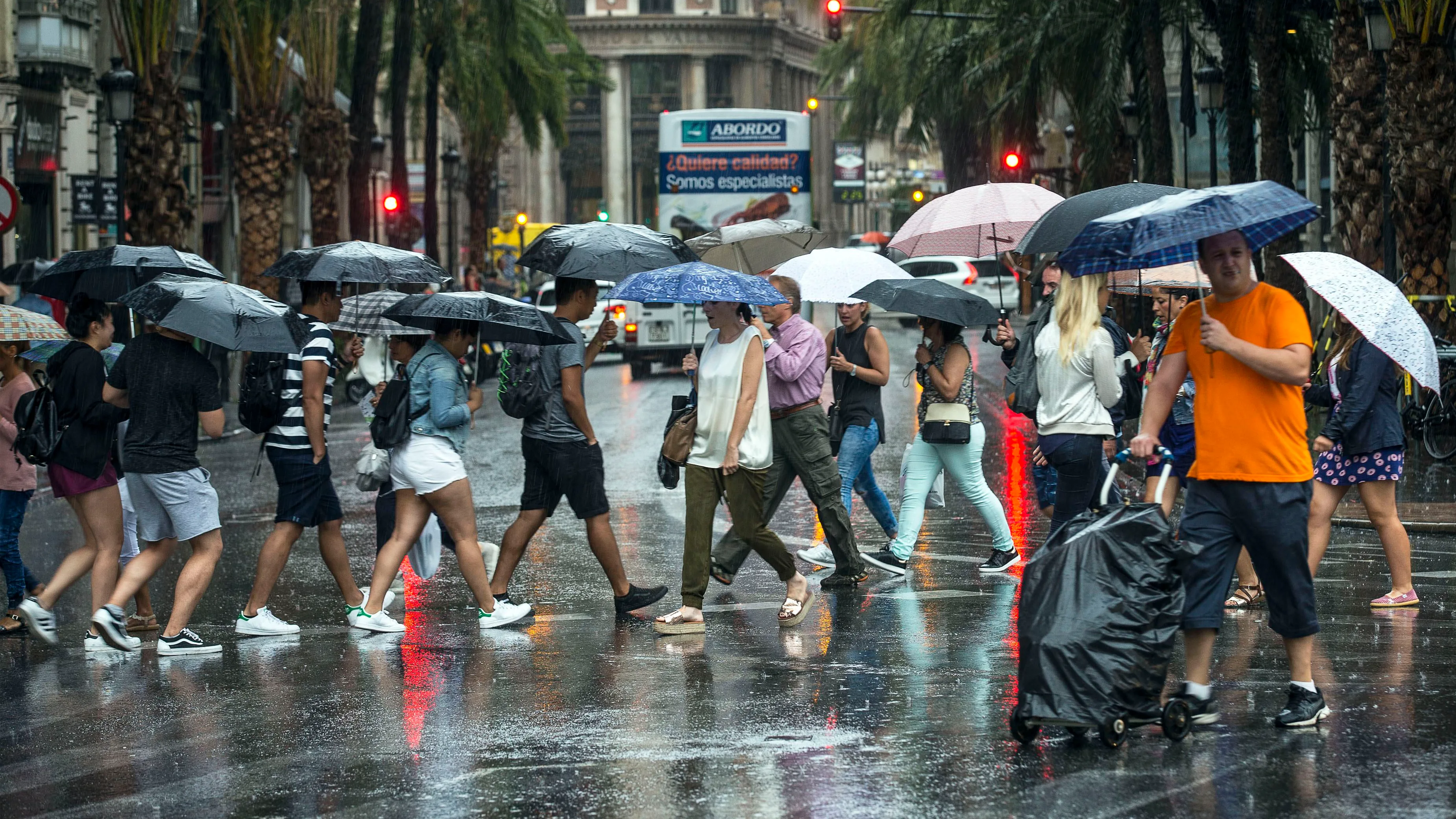 Las lluvias y las malas temperaturas llegan a la Península.