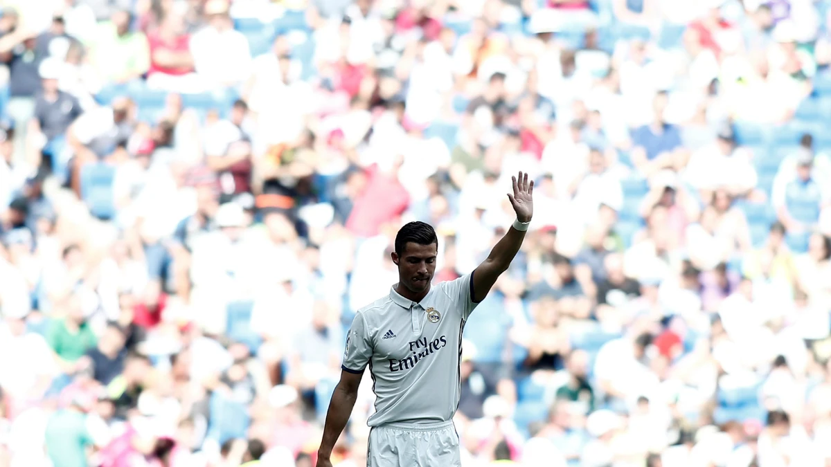 Cristiano Ronaldo, en el Bernabéu