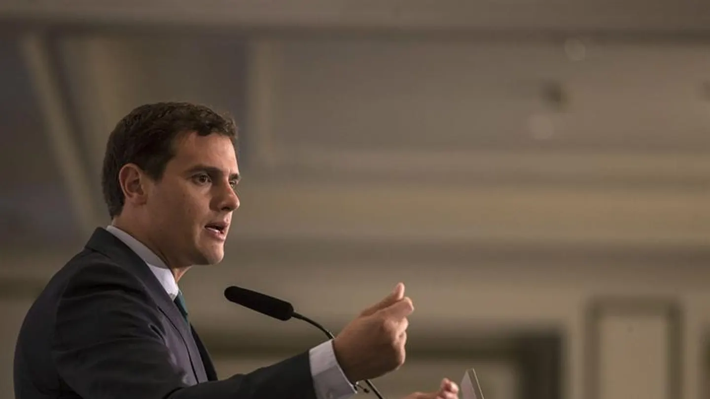 Albert Rivera, en un desayuno informativo Albert Rivera, en un desayuno informativo