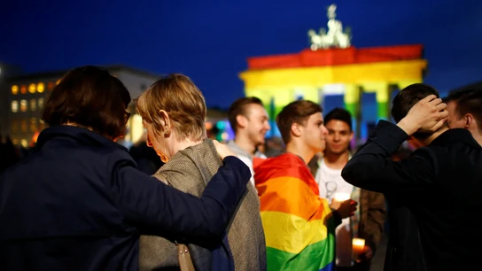 Concentración a favor de los homosexuales El ministro alemán de Justicia, Heiko Maas, se propone rehabilitar a los homosexuales condenados durante el nazismo