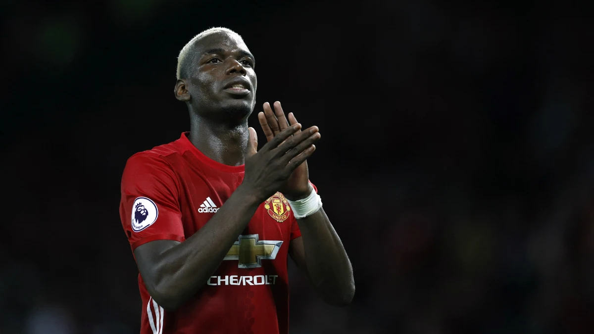 Pogba, con el United Pogba, con el United