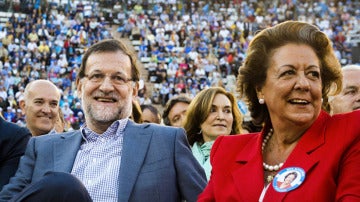 Rita Barberá con Mariano Rajoy