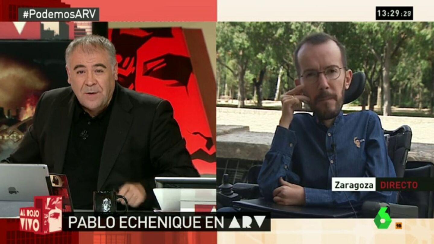 Pablo Echenique: "Barber&aacute;, Matas, B&aacute;rcenas, Acuamed... tras la ola de calor llega la ola de corrupci&oacute;n del PP" 