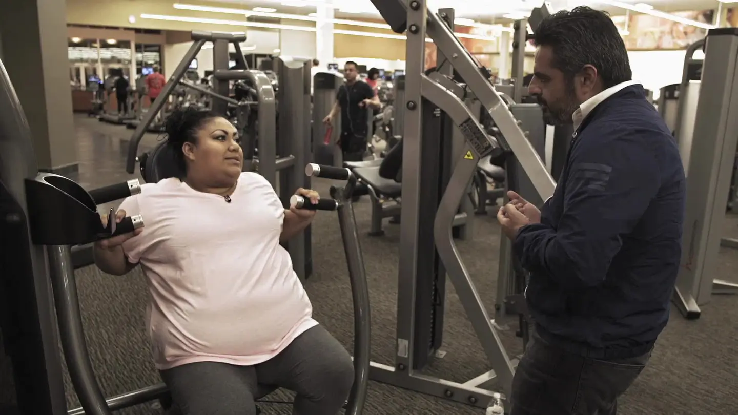 Bibian hace deporte para bajar su sobrepeso Bibian hace deporte para bajar su sobrepeso