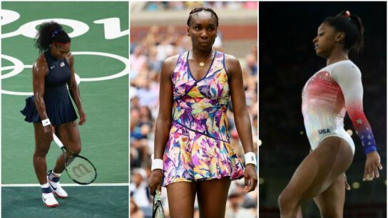 Las hermanas Williams y Simone Biles