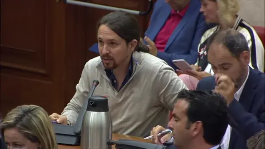 Pablo Iglesias, a Luis de Guindos: ¿Cómo podía saber laSexta antes del concurso que Soria era el candidato? Pablo Iglesias, a Luis de Guindos: ¿Cómo podía saber laSexta antes del concurso que Soria era el candidato?