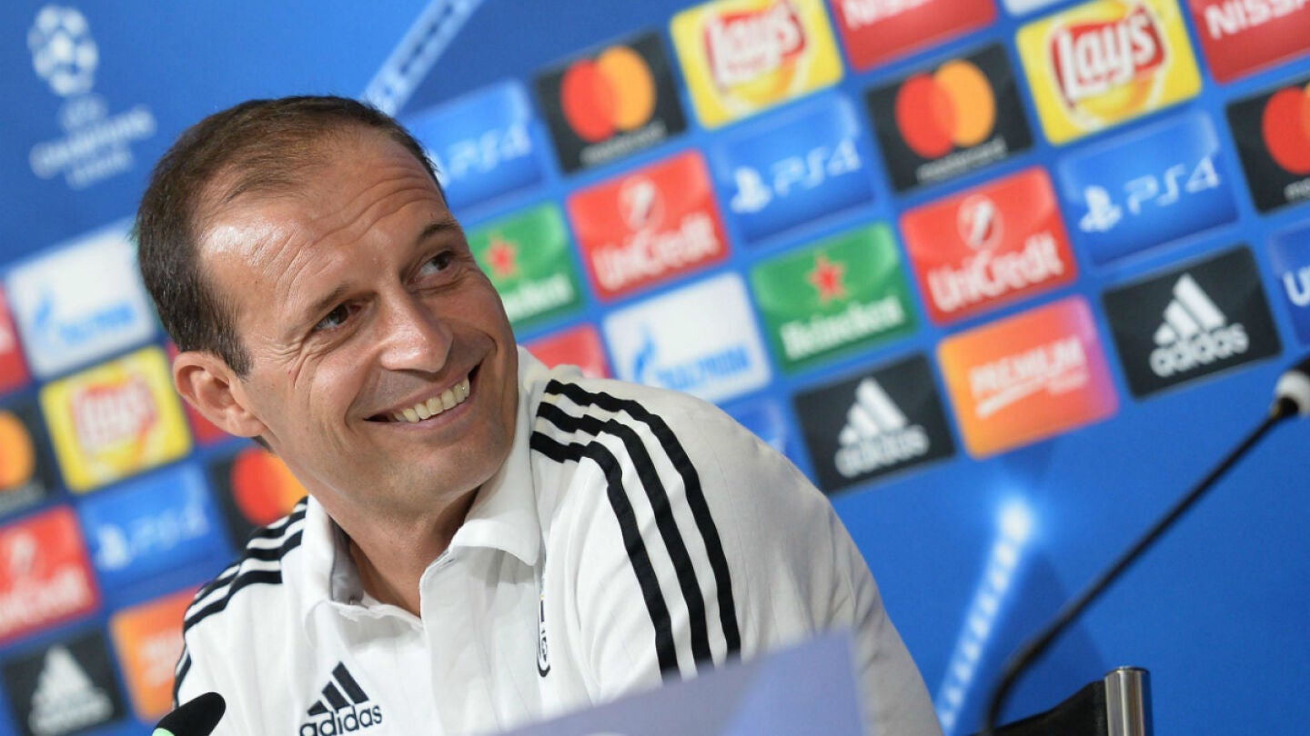 Allegri, t&eacute;cnico de la Juventus