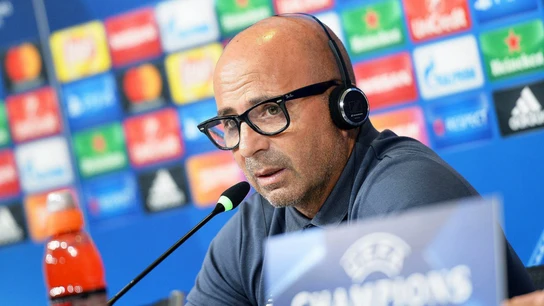 Sampaoli, en rueda de prensa Sampaoli, en rueda de prensa