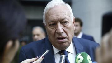 El ministro de Exteriores,  García- Margallo. 