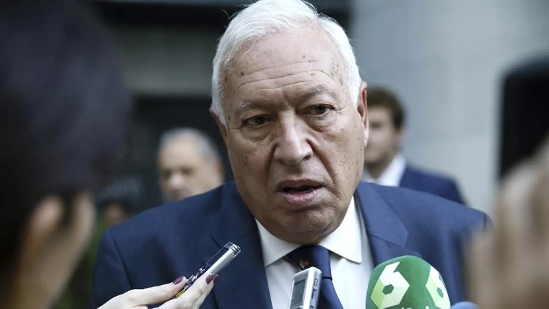 El ministro de Exteriores, García- Margallo. 