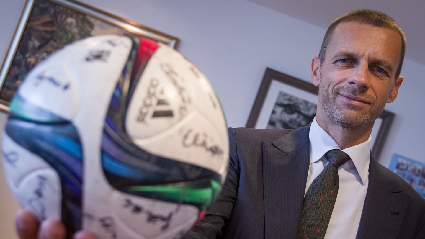 Aleksandar Ceferin, presidente de la UEFA