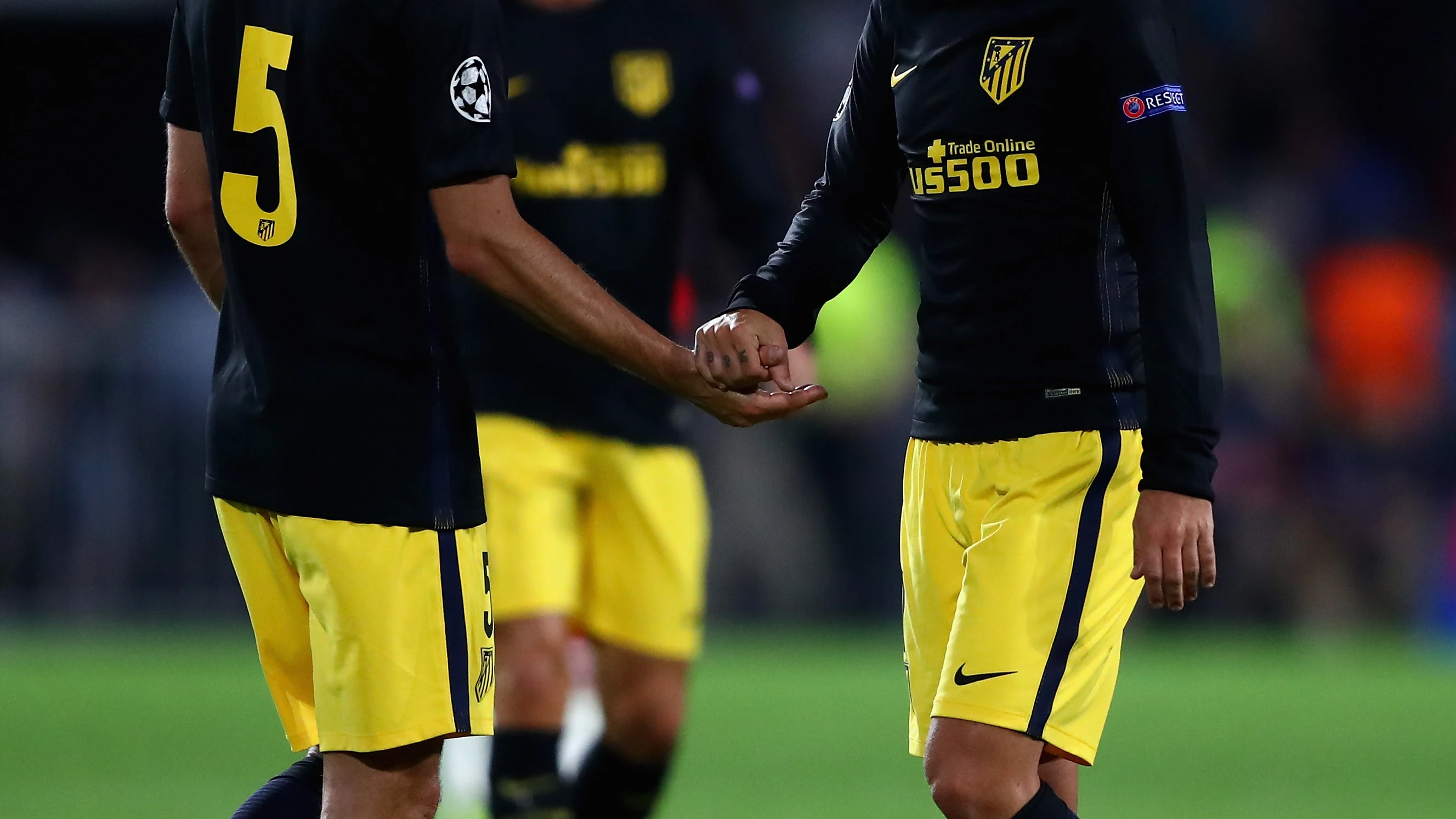Tiago en el PSV-Atl&eacute;tic de Madrid.