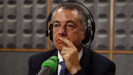 Íñigo Urkullu, en una entrevista en Onda Cero Íñigo Urkullu, en una entrevista en Onda Cero