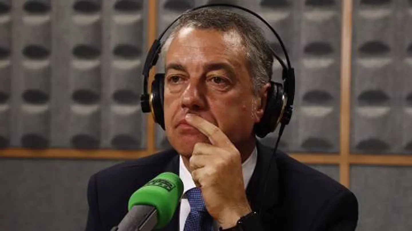 Íñigo Urkullu, en una entrevista en Onda Cero Íñigo Urkullu, en una entrevista en Onda Cero