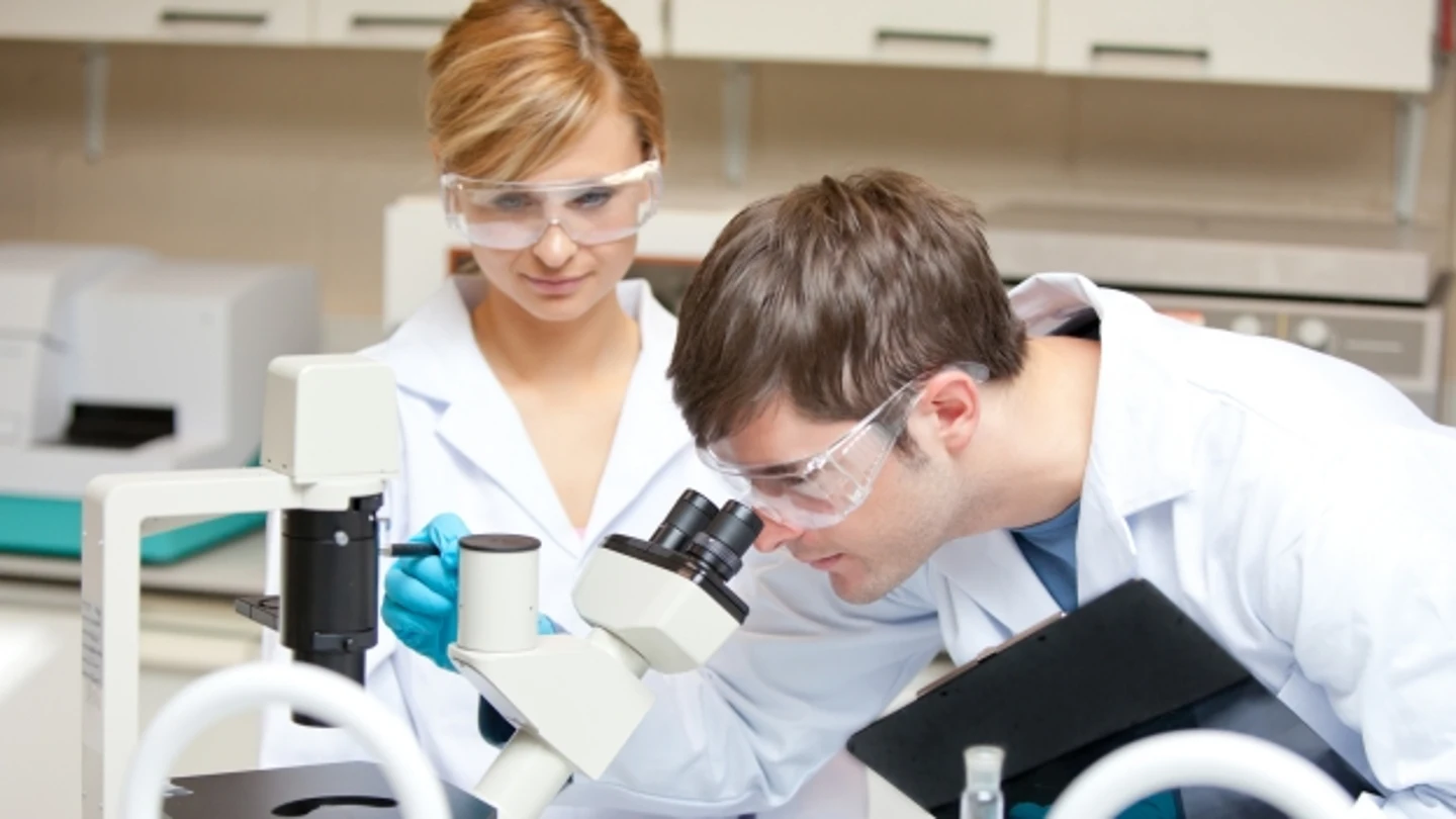 Científicos investigando Científicos investigando