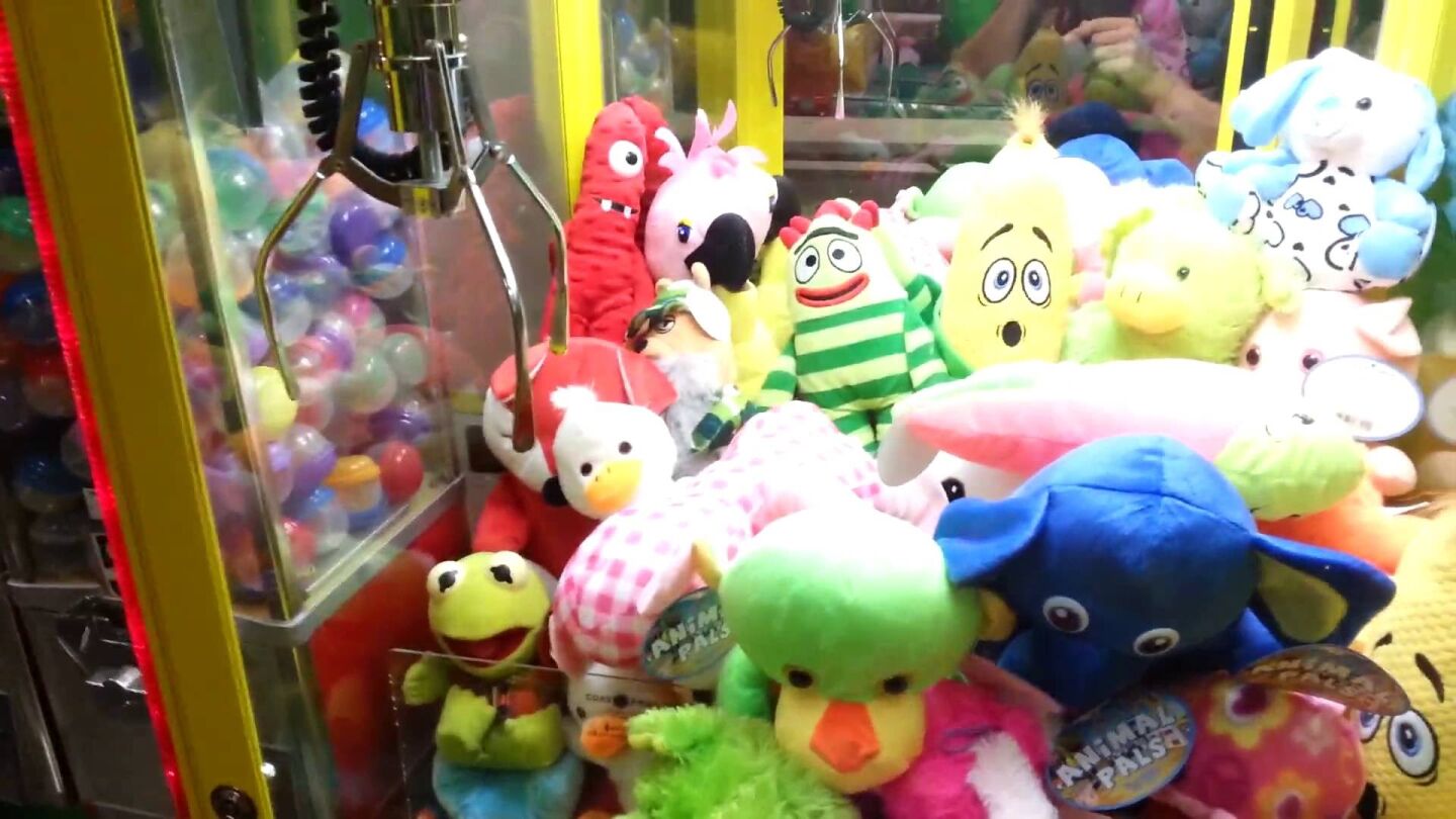 M&aacute;quina recreativa de peluches