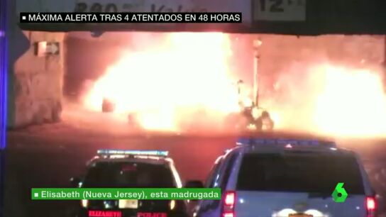 Frame 5.228192 de: Se registra una explosi&oacute;n controlada en Nueva Jersey tras ser localizado un paquete sospechoso
