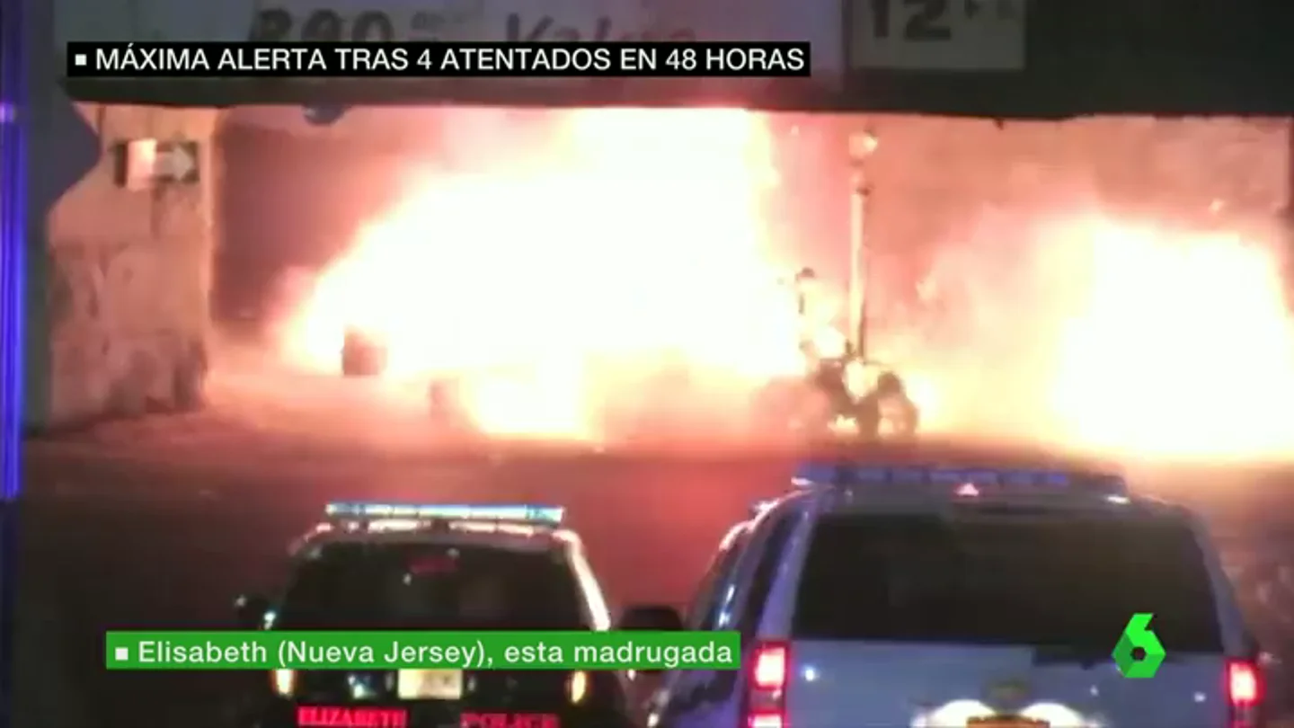 Frame 5.228192 de: Se registra una explosión controlada en Nueva Jersey tras ser localizado un paquete sospechoso Frame 5.228192 de: Se registra una explosión controlada en Nueva Jersey tras ser localizado un paquete sospechoso