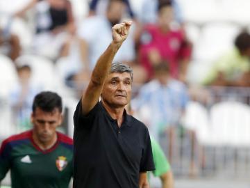 El entrenador del Málaga, Juande Ramos. El entrenador del Málaga, Juande Ramos.