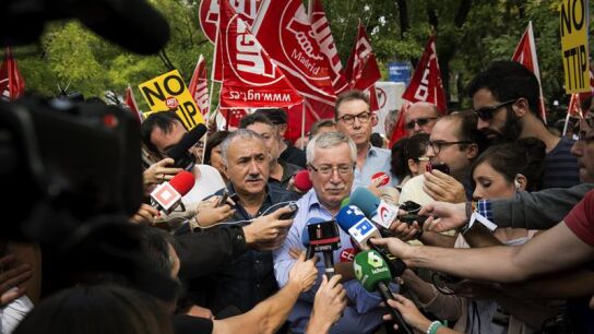 Toxo y &Aacute;lvarez, en una concentraci&oacute;n