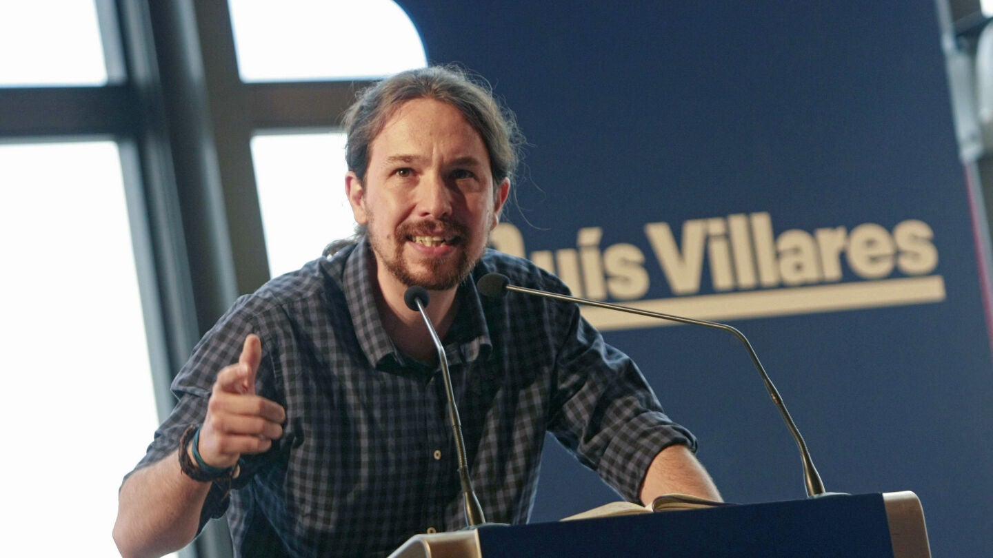 Pablo Iglesias, l&iacute;der de Podemos