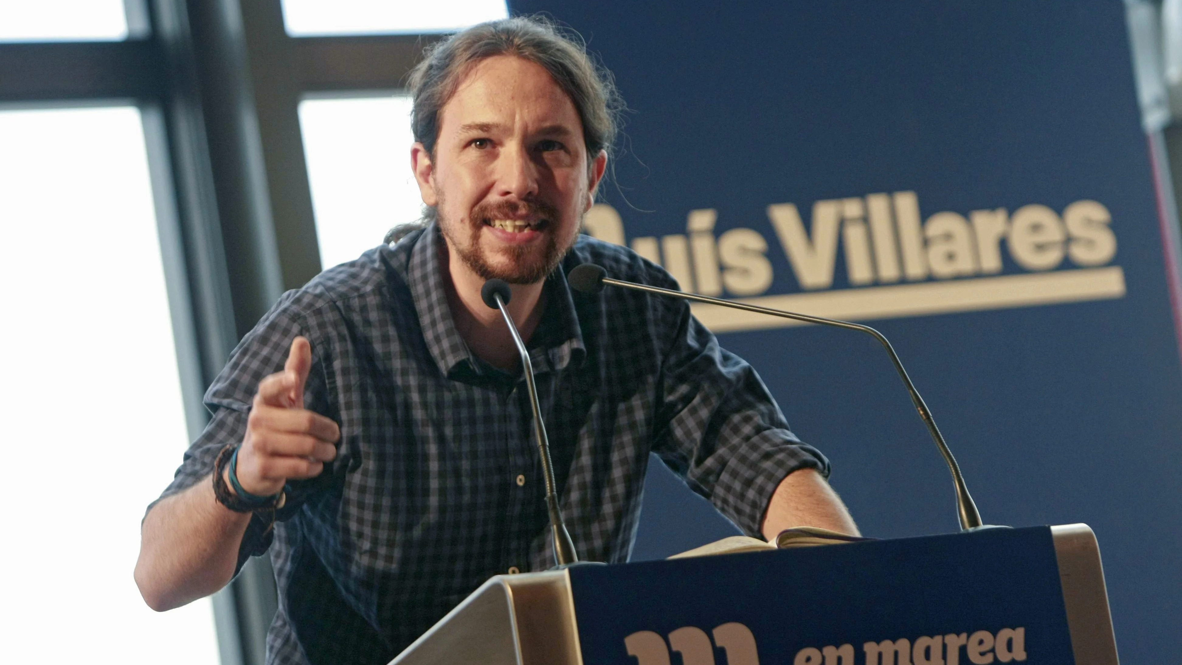 Pablo Iglesias, líder de Podemos