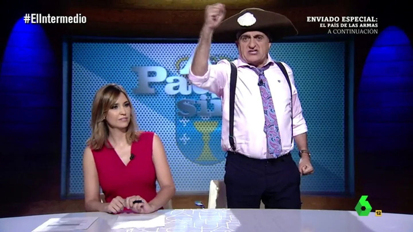 Frame 97.905898 de: El Gran wyoming, el Rajoy más popular: "Reivindicar que sois del PP. Somos los negros de España, al menos, Mato y Arenas" Frame 97.905898 de: El Gran wyoming, el Rajoy más popular: "Reivindicar que sois del PP. Somos los negros de España, al menos, Mato y Arenas"