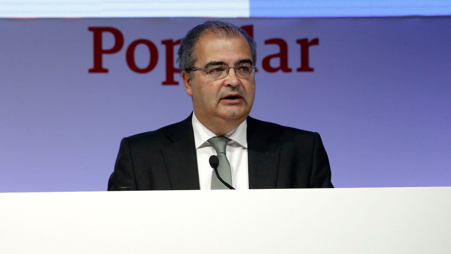 El expresidente del Banco Popular, &Aacute;ngel Ron