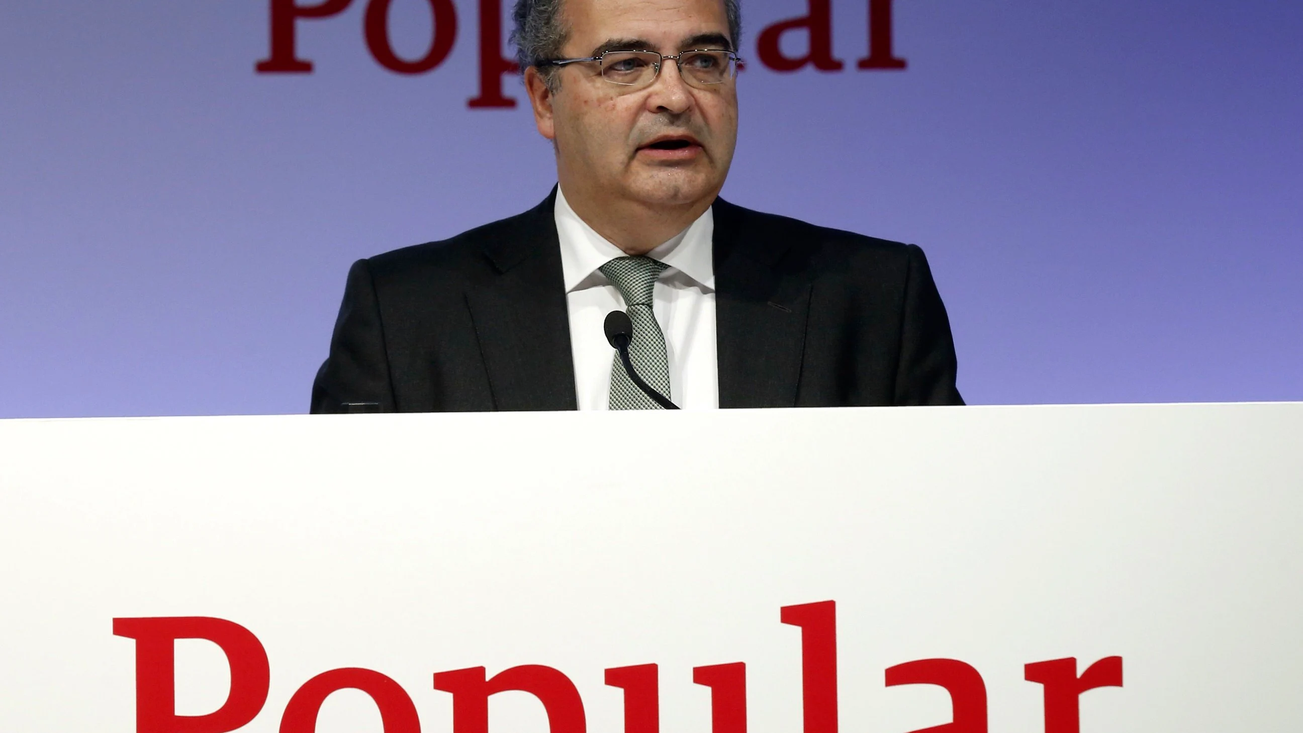 El expresidente del Banco Popular, Ángel Ron