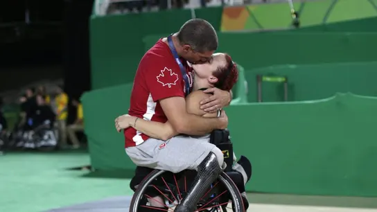 La imagen más conmovedora de los Juegos Paralímpicos La imagen más conmovedora de los Juegos Paralímpicos