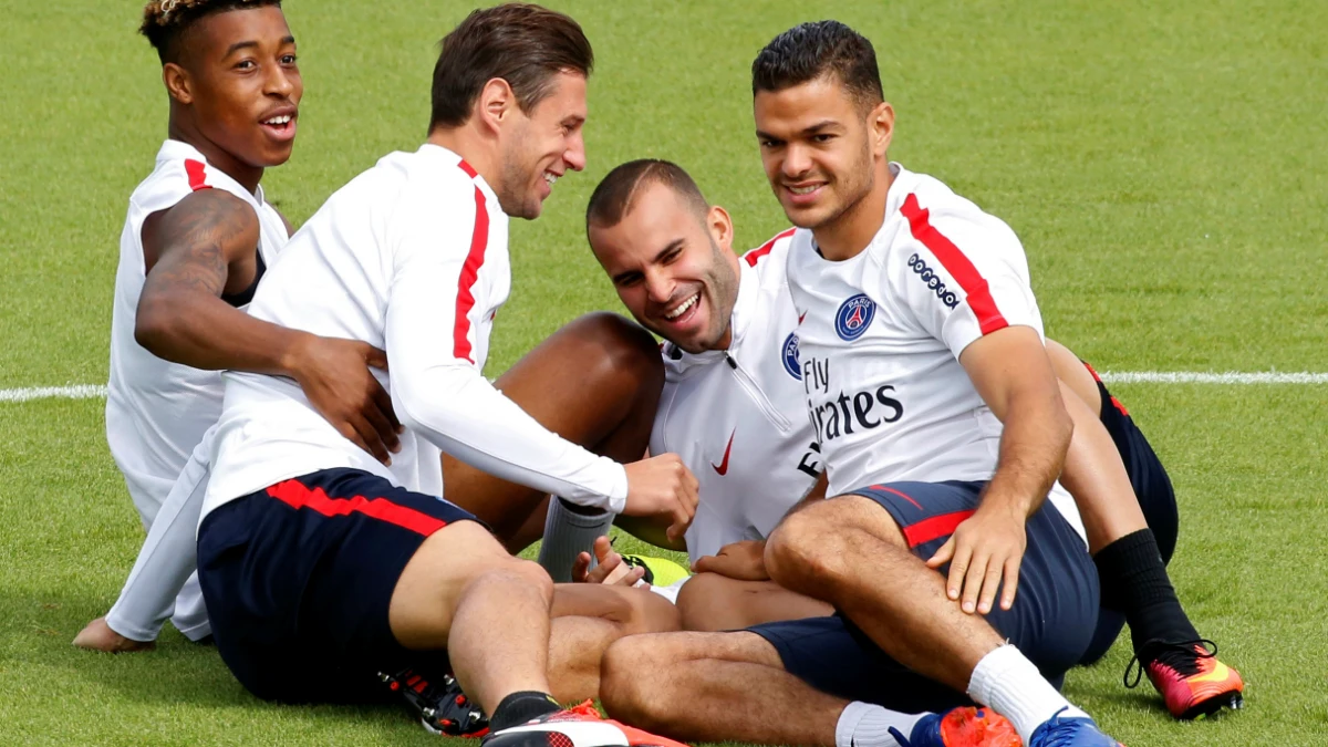 Jesé, en un entrenamiento del PSG Jesé, en un entrenamiento del PSG