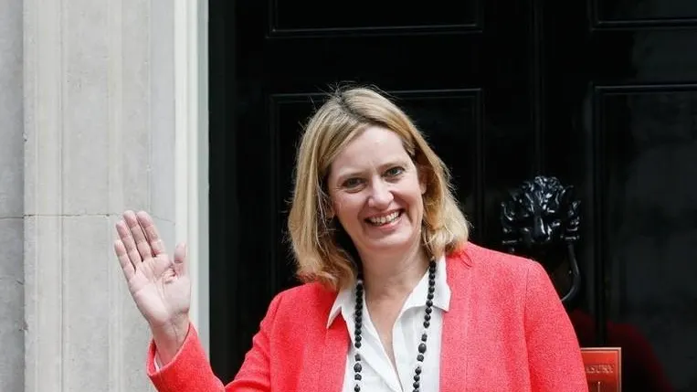 Amber Rudd, ministra de Interior de Reino Unido