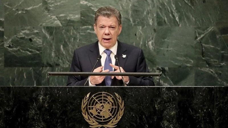 Juan Manuel Santos, presidente de Colombia