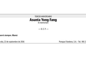 Esquela de Asunta Basterra Esquela de Asunta Basterra