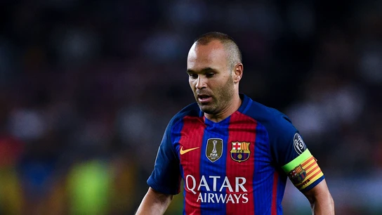 Andrés Iniesta, capitán del F.C Barcelona Andrés Iniesta, capitán del F.C Barcelona